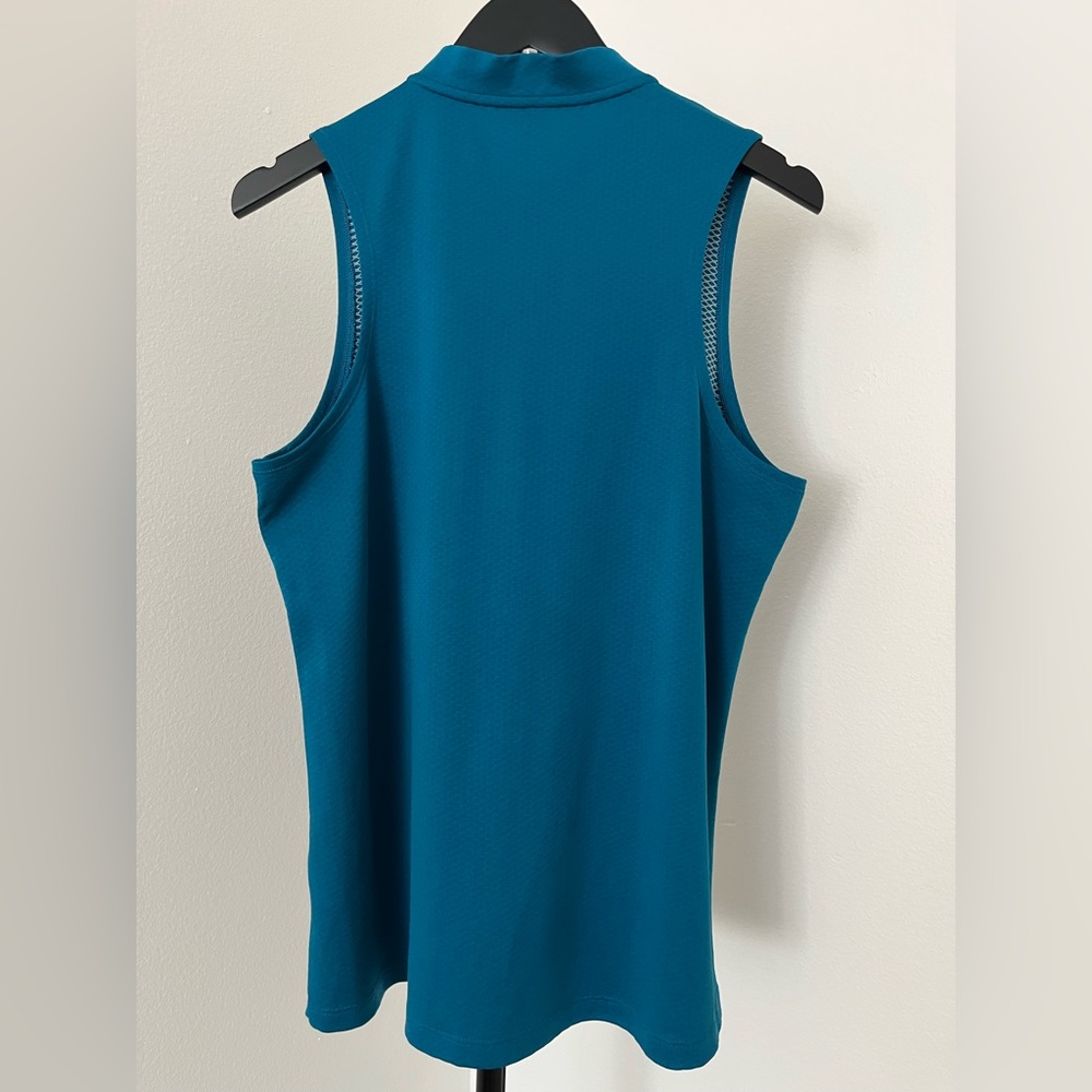 ⛳️ Nike Dri-FIT Sleeveless Golf Top | Women’s L | Teal Blue | Like New! - Picture 7 of 14